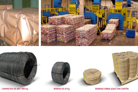 Annealed wire for continuous press tying