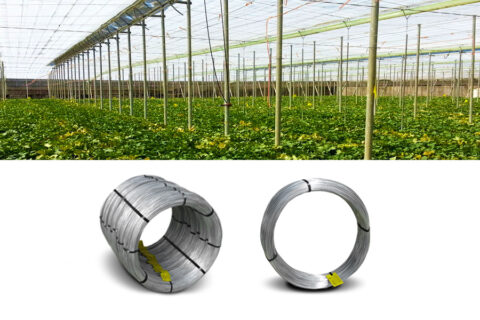 Alambre galvanizado uso agrícola
