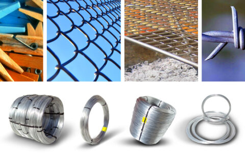 Galvanized wire for industrial use